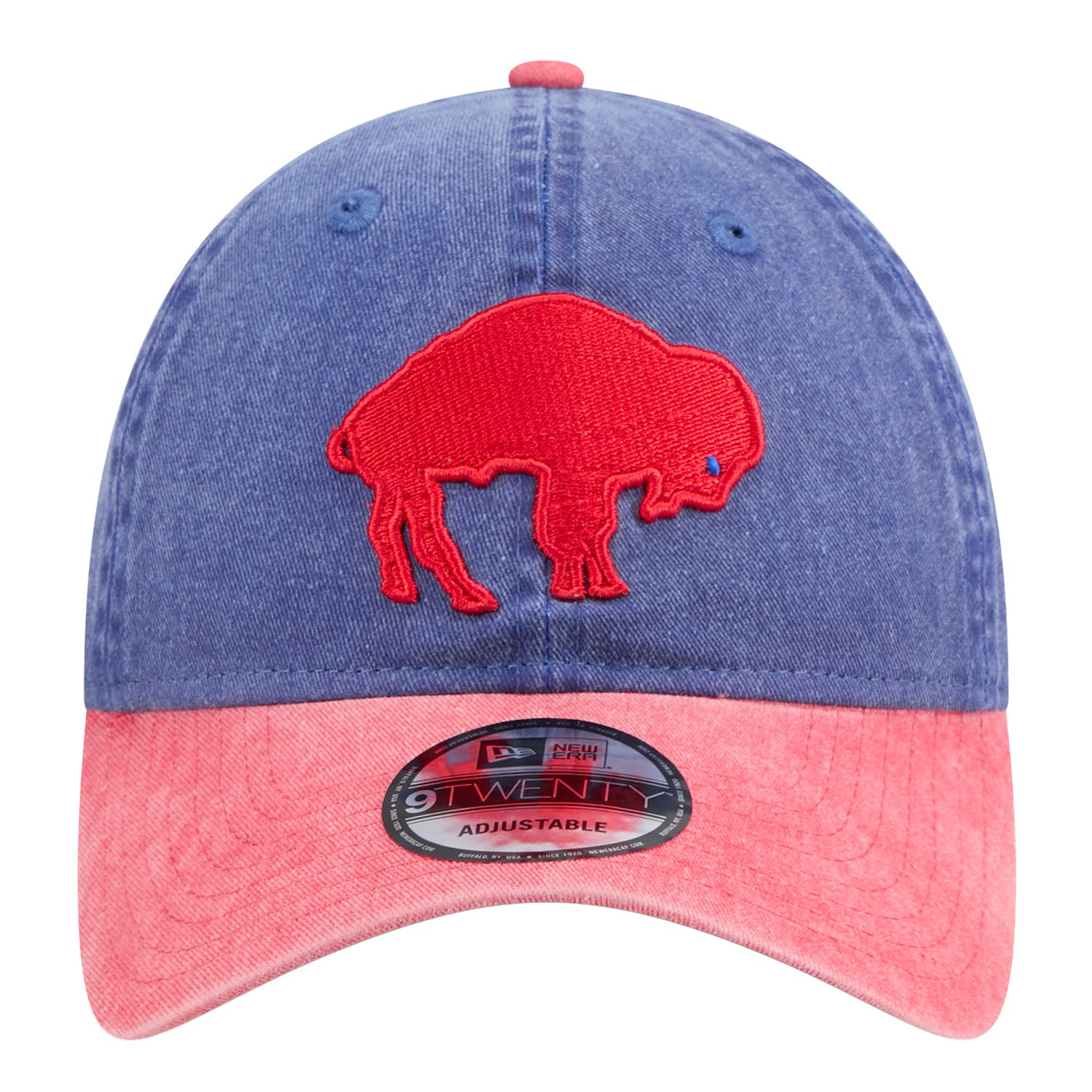 Youth New Era Buffalo Bills 9TWENTY Classic Logo Hat In Blue - Front View