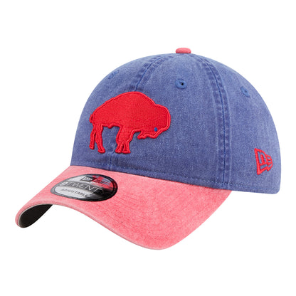 Toddler Buffalo Bills New Era Classic Logo Hat In Blue - Front Side View