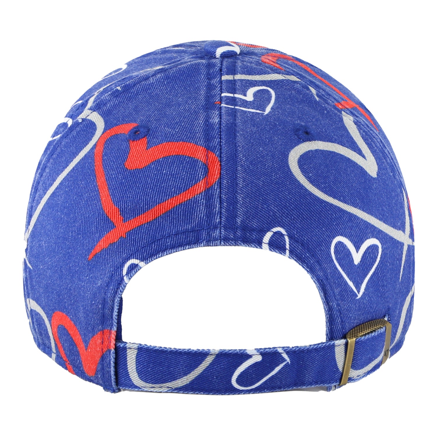 Bills '47 Brand Girls Adore Clean Up Hat In Blue - Back View