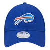 Girls Bills Sparkle Adjustable Hat In Blue - Front View