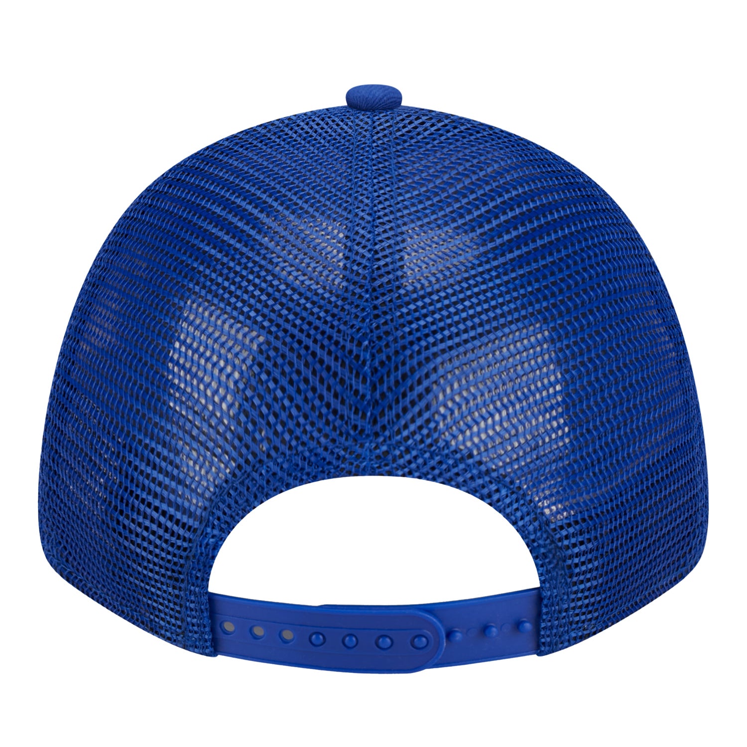 Girls Bills Sparkle Adjustable Hat In Blue - Back View