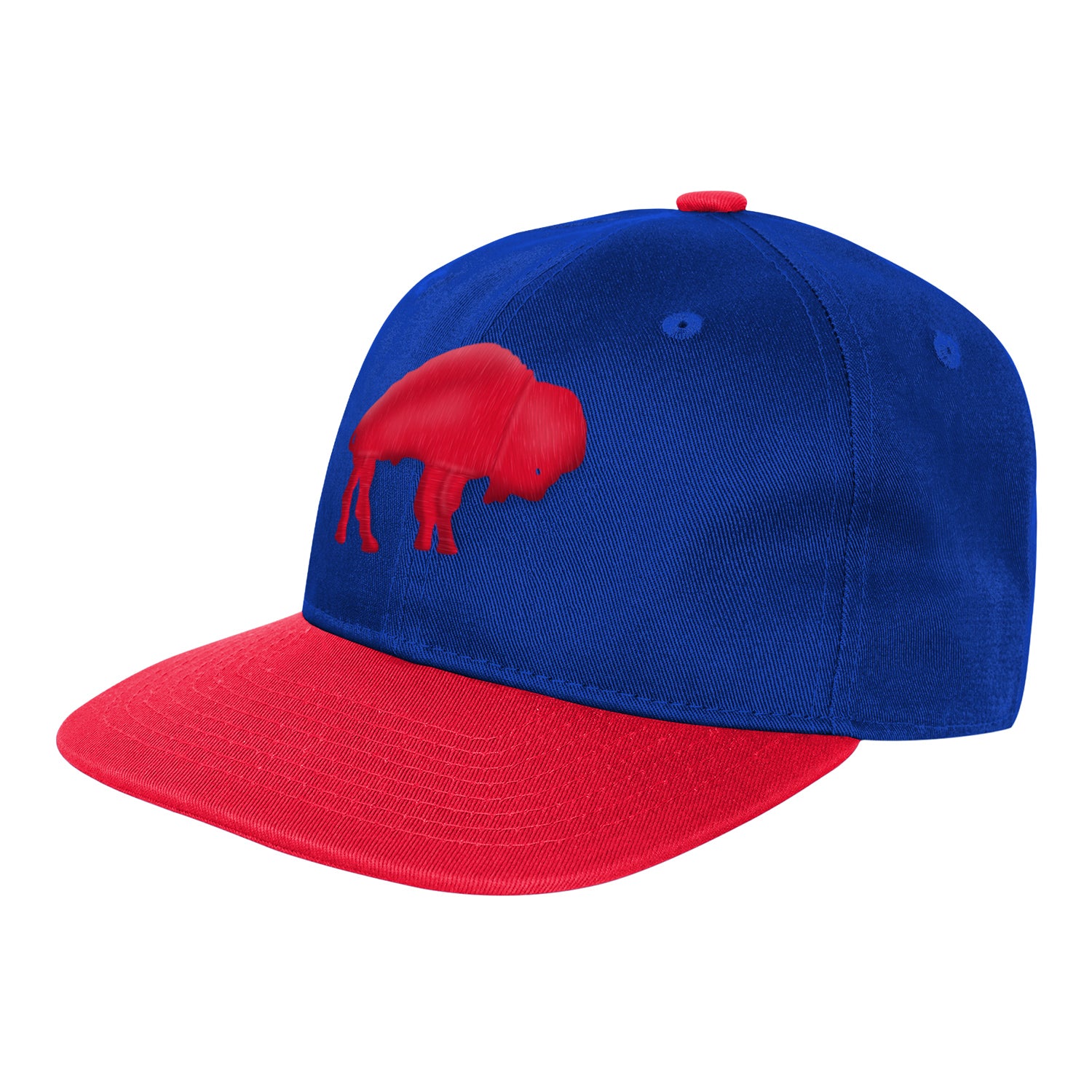 Youth Buffalo Bills Deadstock Snapback Hat In Blue - Front View