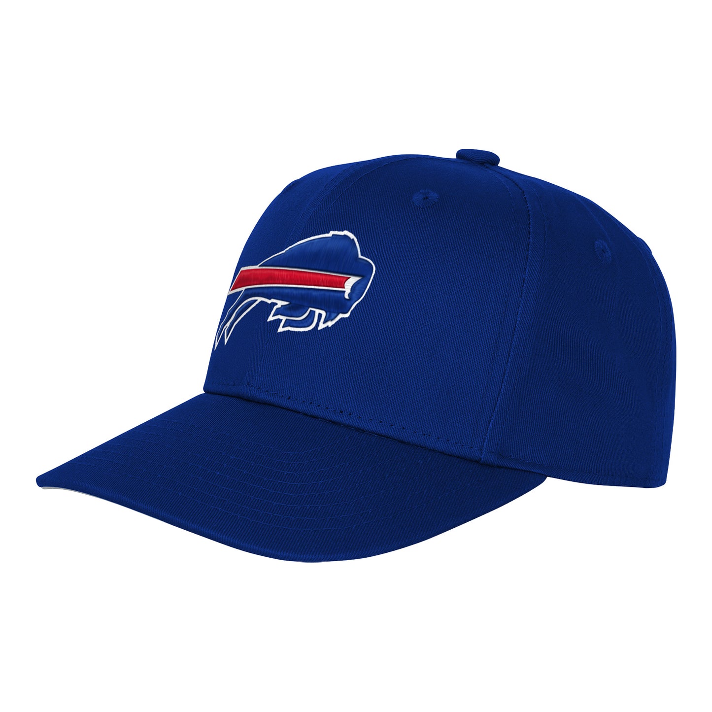 Youth Buffalo Bills Procrown Snapback Hat In Blue - Front View