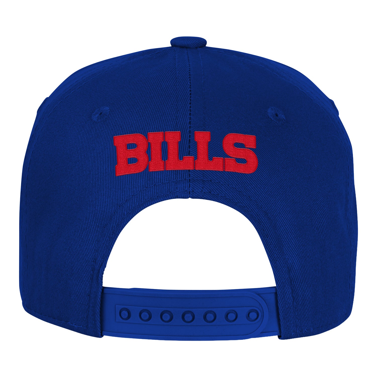 Youth Buffalo Bills Procrown Snapback Hat In Blue - Back View