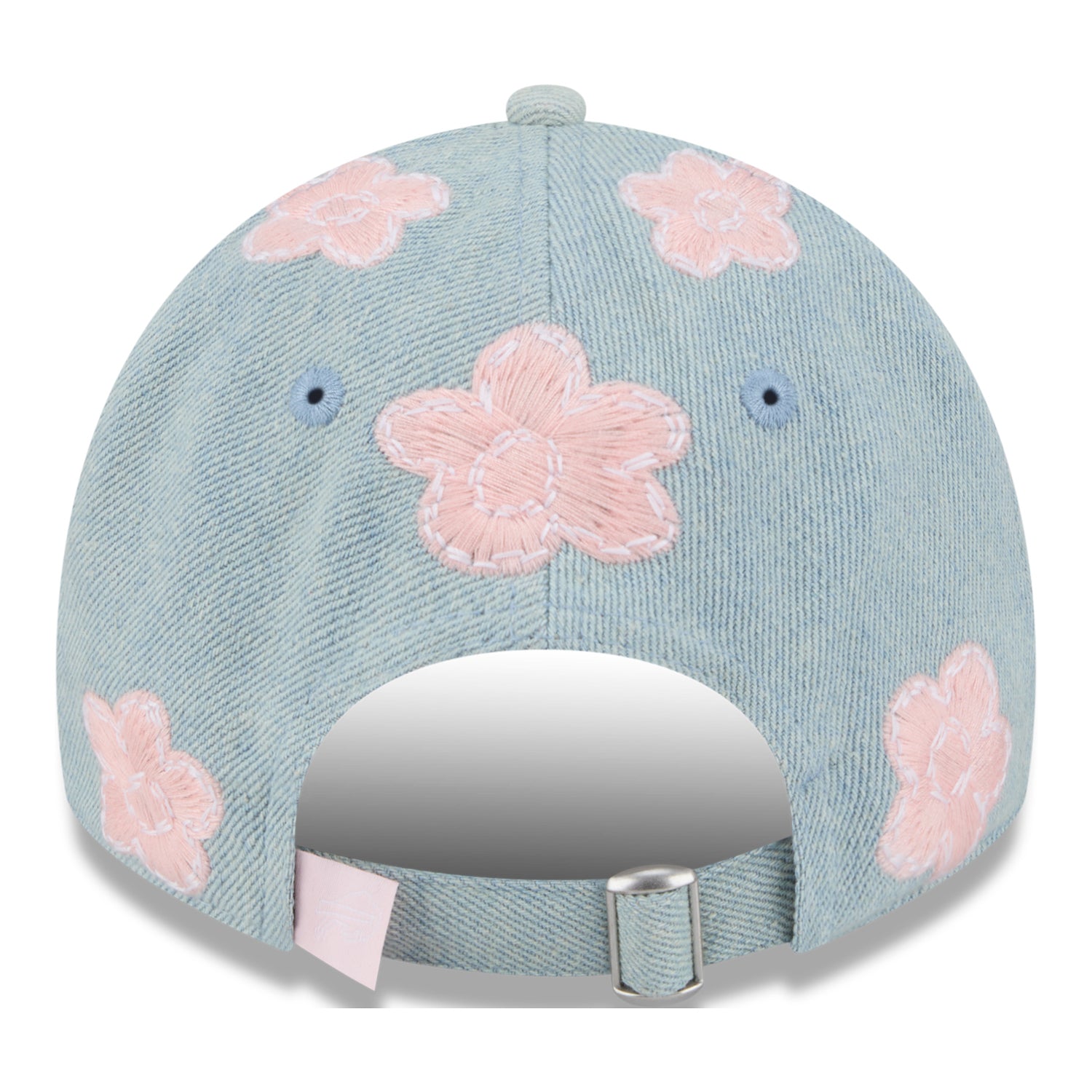 Infant Buffalo Bills New Era 9TWENTY Floral Hat In Teal - Back View
