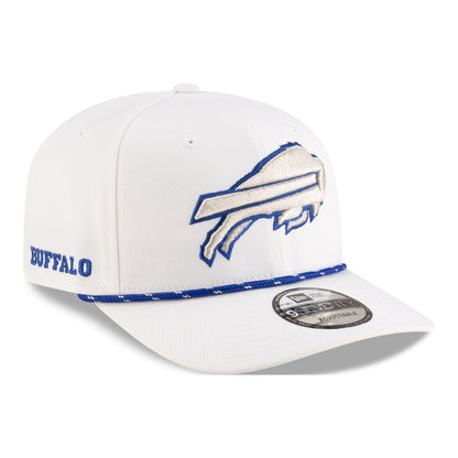 Youth Buffalo Bills New Era 2025 Rivalry Series 9SEVENTY Hat In White - Front Side View