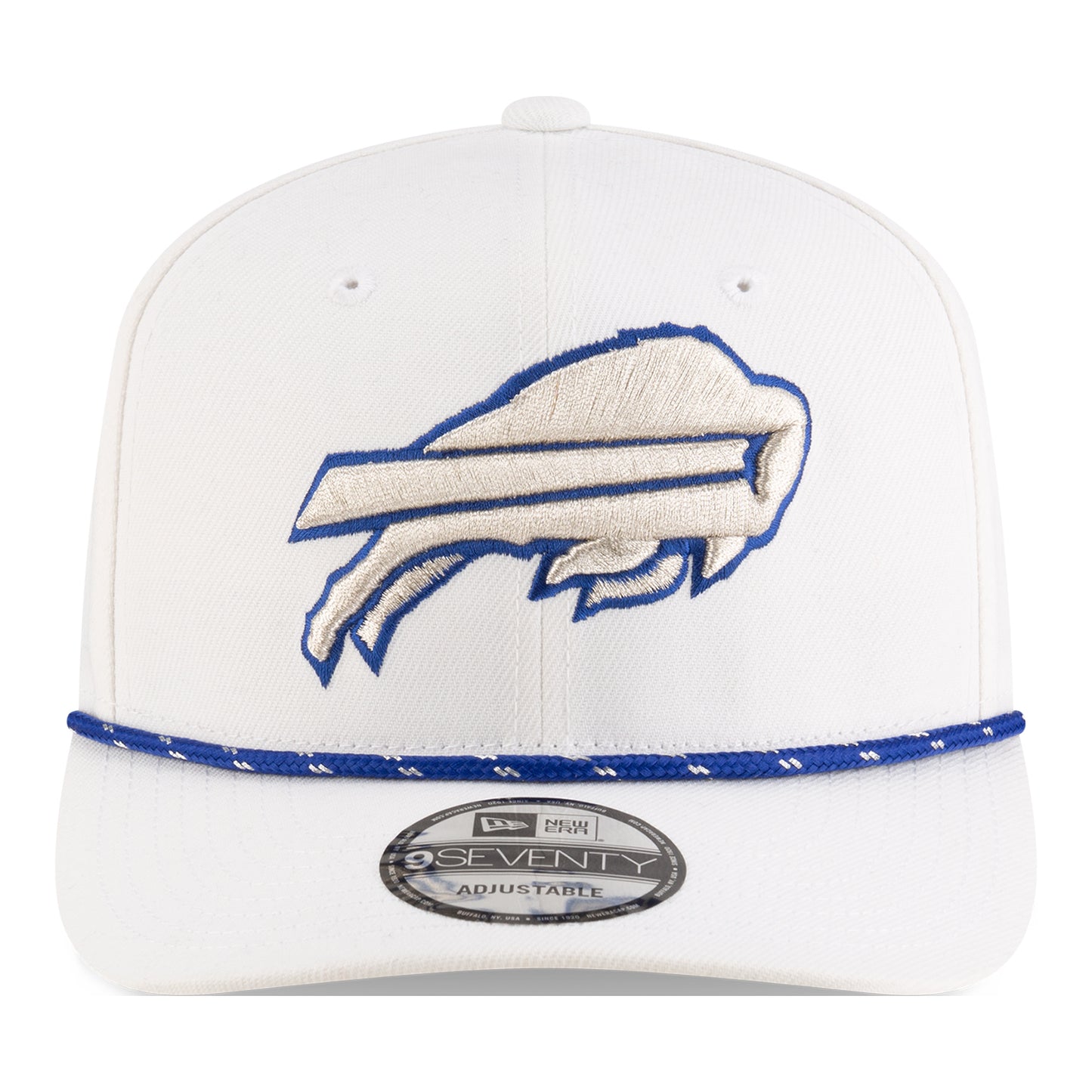 Youth Buffalo Bills New Era 2025 Rivalry Series 9SEVENTY Hat In White - Front View