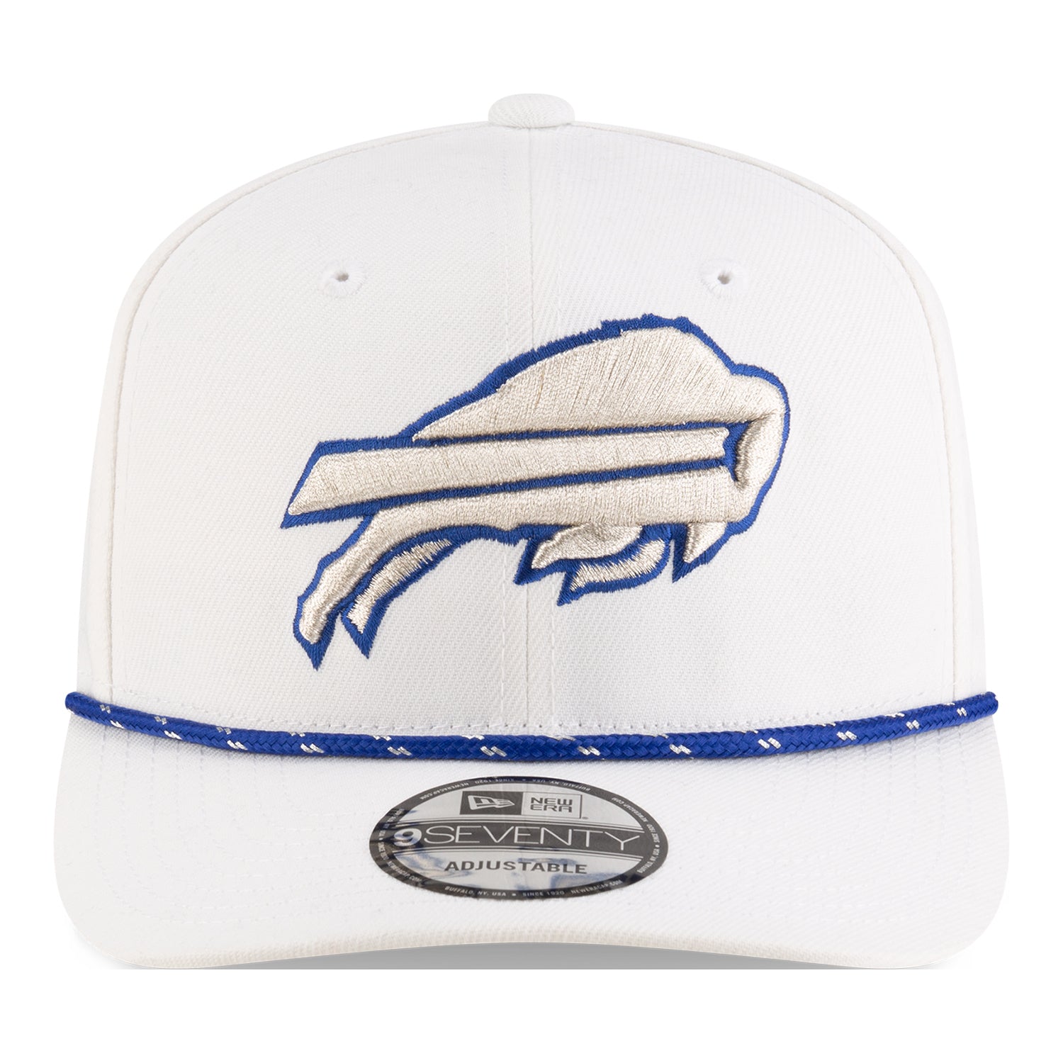 Youth Buffalo Bills New Era 2025 Rivalry Series 9SEVENTY Hat In White - Front View