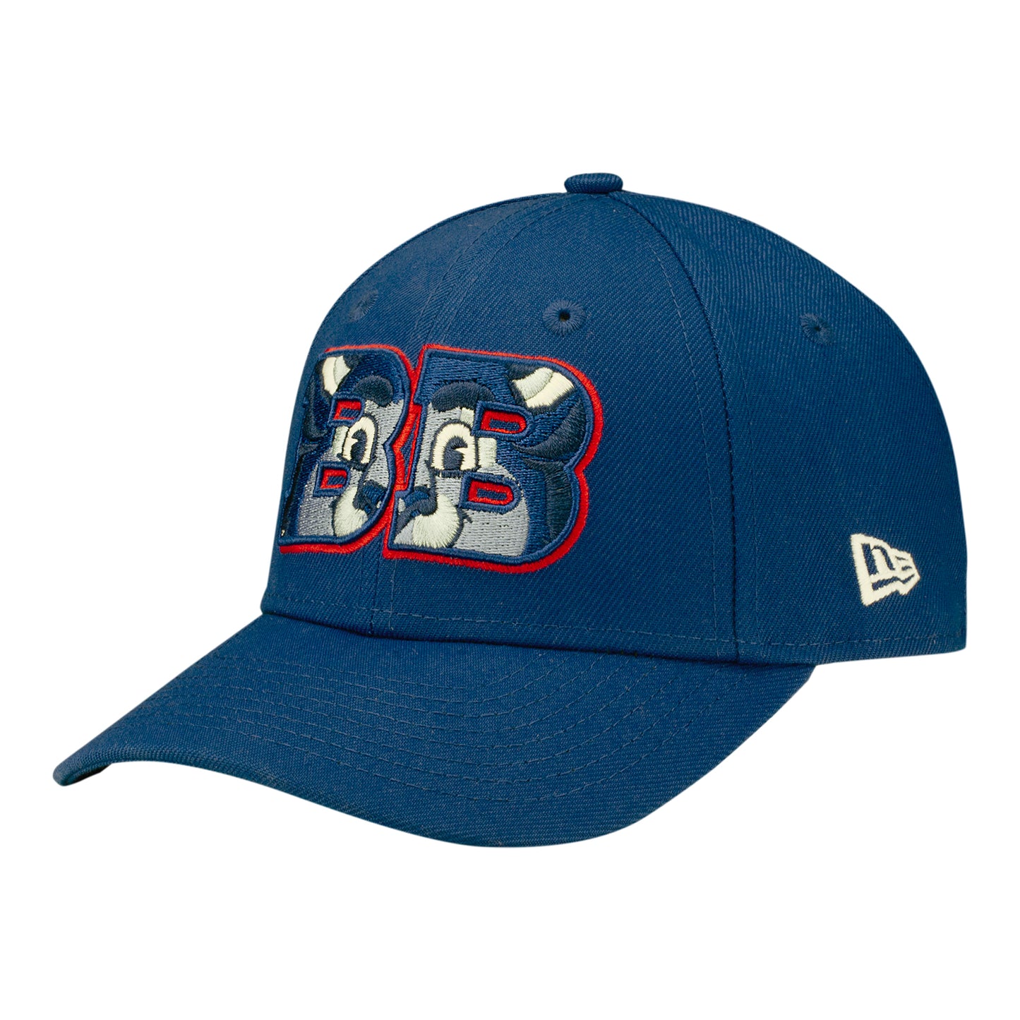 Youth 9FORTY Billy Buffalo Hat In Blue - Front Left View