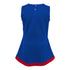 Infant Bills Cheer Captain Set In Blue, Red & White - Back View