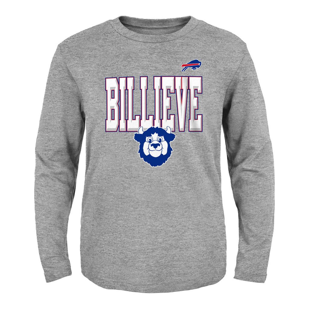 Toddler Billieve Billy Buffalo Long Sleeve T-Shirt | The Bills Store