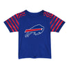 Buffalo Bills Infant Outfit T-Shirt In Blue - Front View