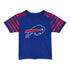 Buffalo Bills Infant Outfit T-Shirt In Blue - Front View