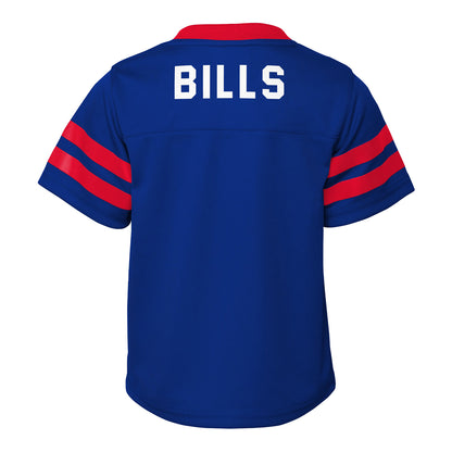 Bills Toddler Outerstuff Red Zone Jersey Pants - Jersey In Blue - Back View