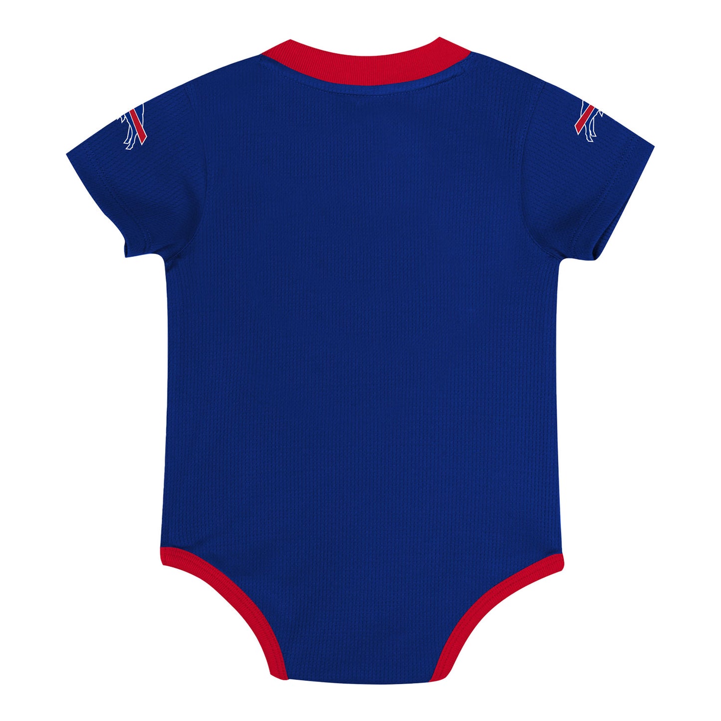 Buffalo Bills Infant Primary Logo Onesie In Blue & Red - Back View