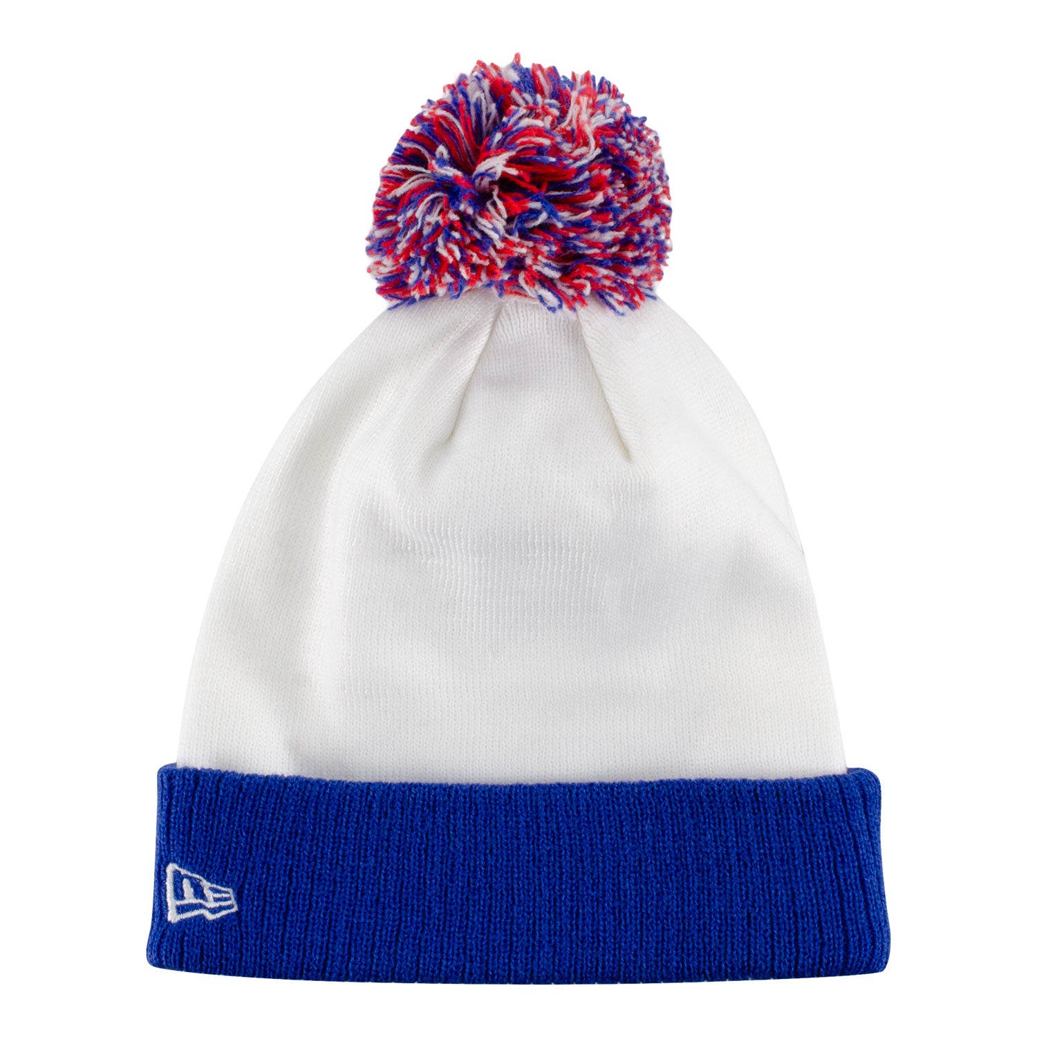 Youth Buffalo Bills New Era Spirit Knit In White - Back View