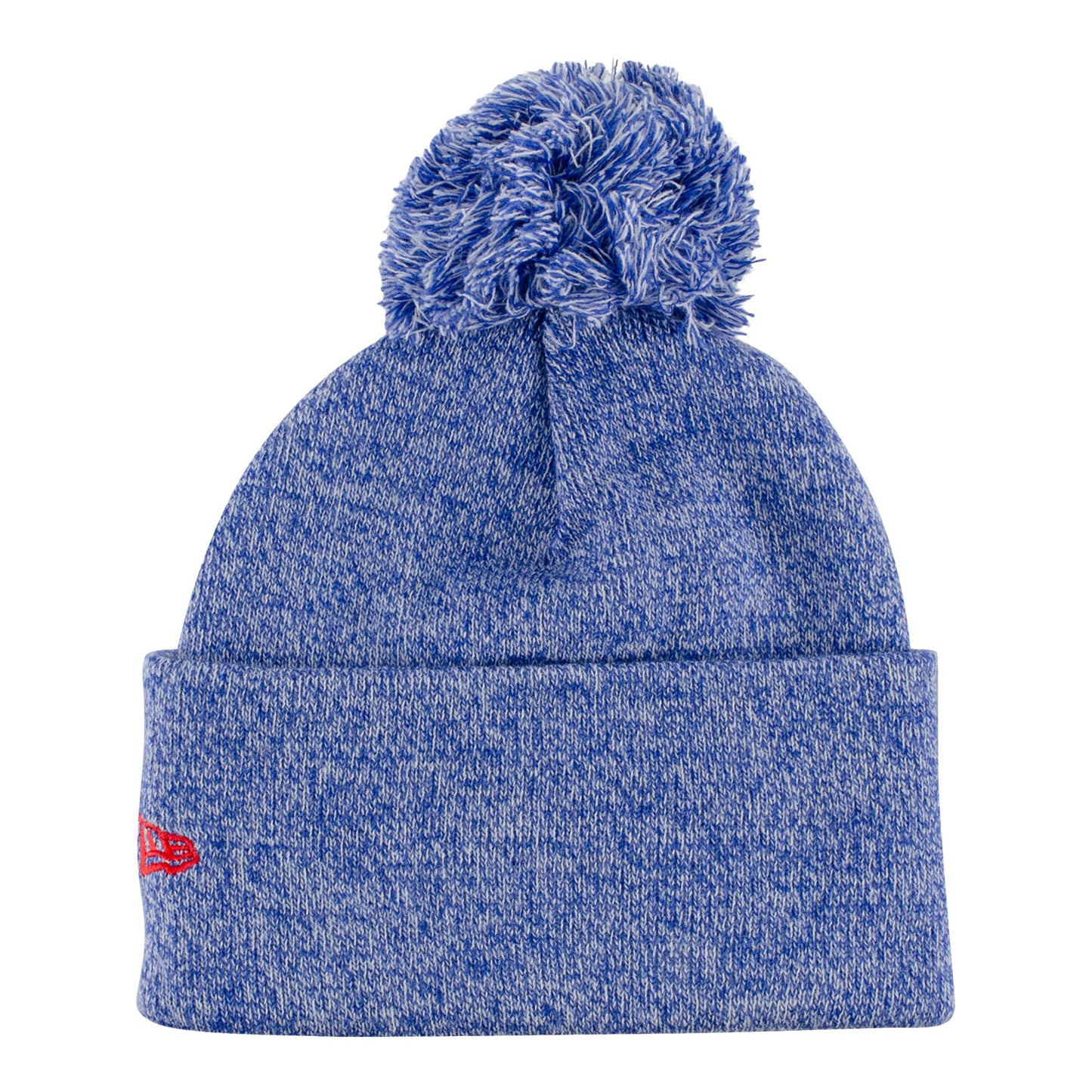 Youth Buffalo Bills New Era Primary Marled Knit In Blue - Back View