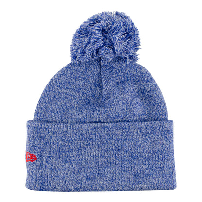 Youth Buffalo Bills New Era Primary Marled Knit In Blue - Back View