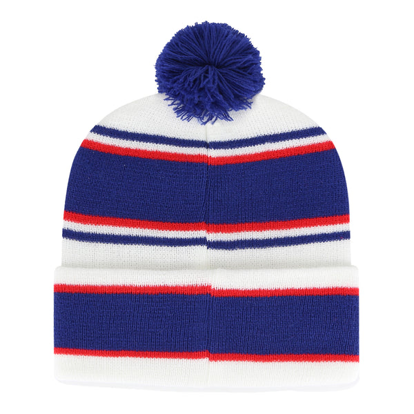 '47 Brand Youth Buffalo Bills Stripling Cuff Knit Hat In Blue & White - Back View