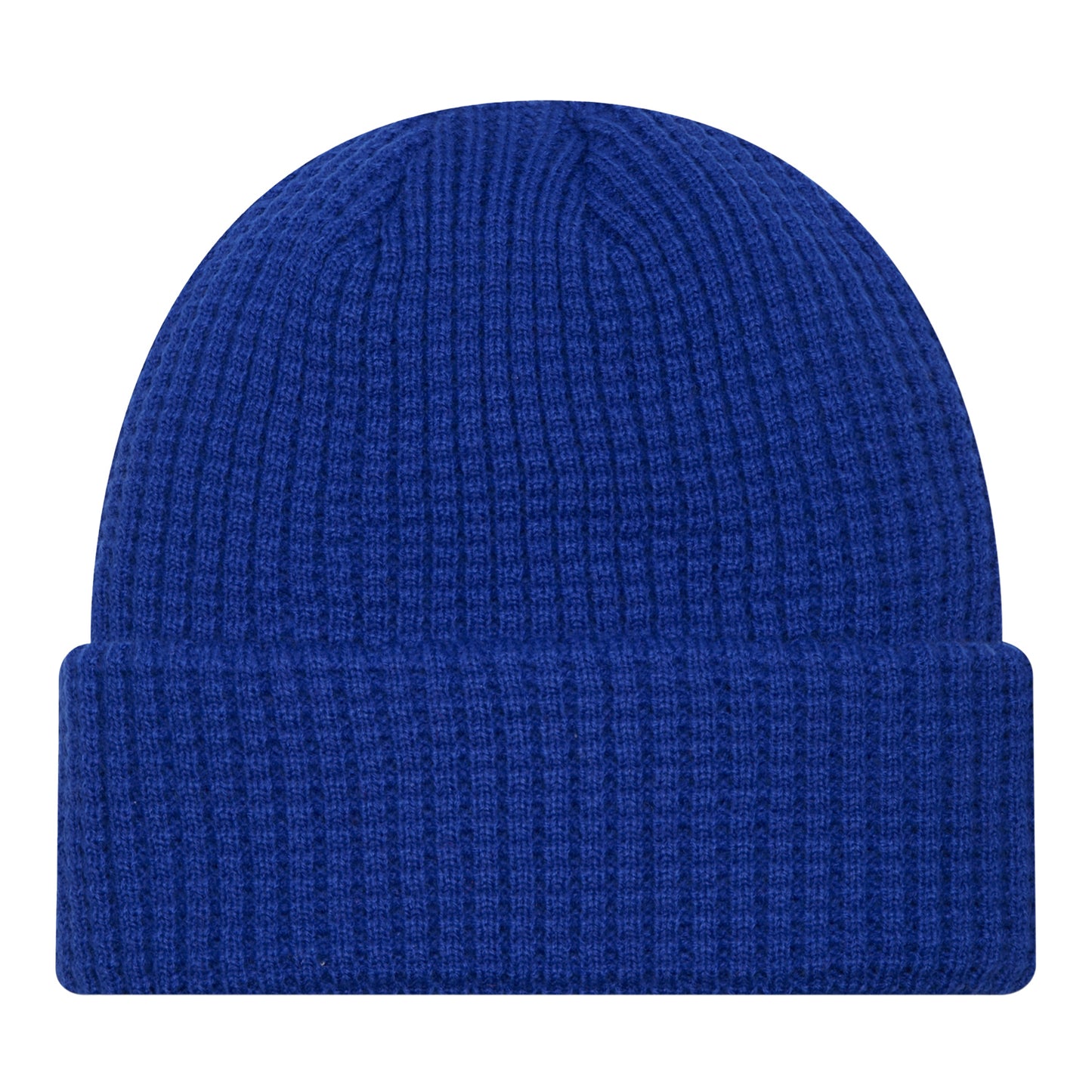 Toddler New Era Bills Prime Waffle Knit Hat In Blue - Back View