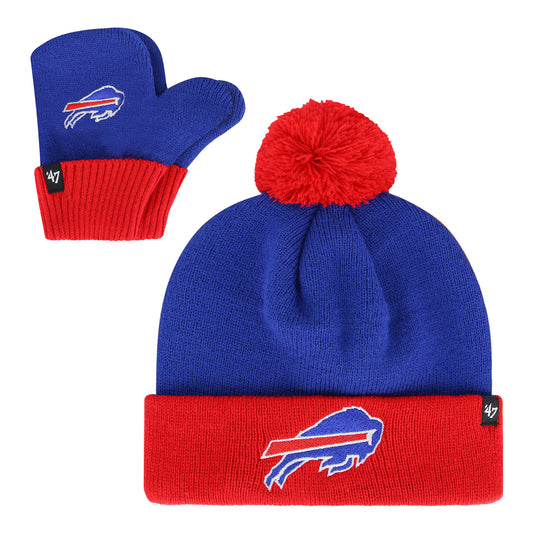 Youth Bam Bam Knit Set in Blue - Front View