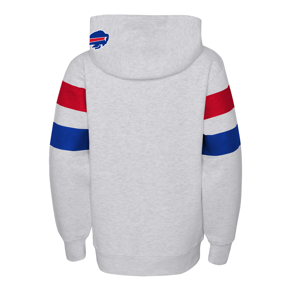 Girls Youth Pink Buffalo Bills Prime Pullover Hoodie