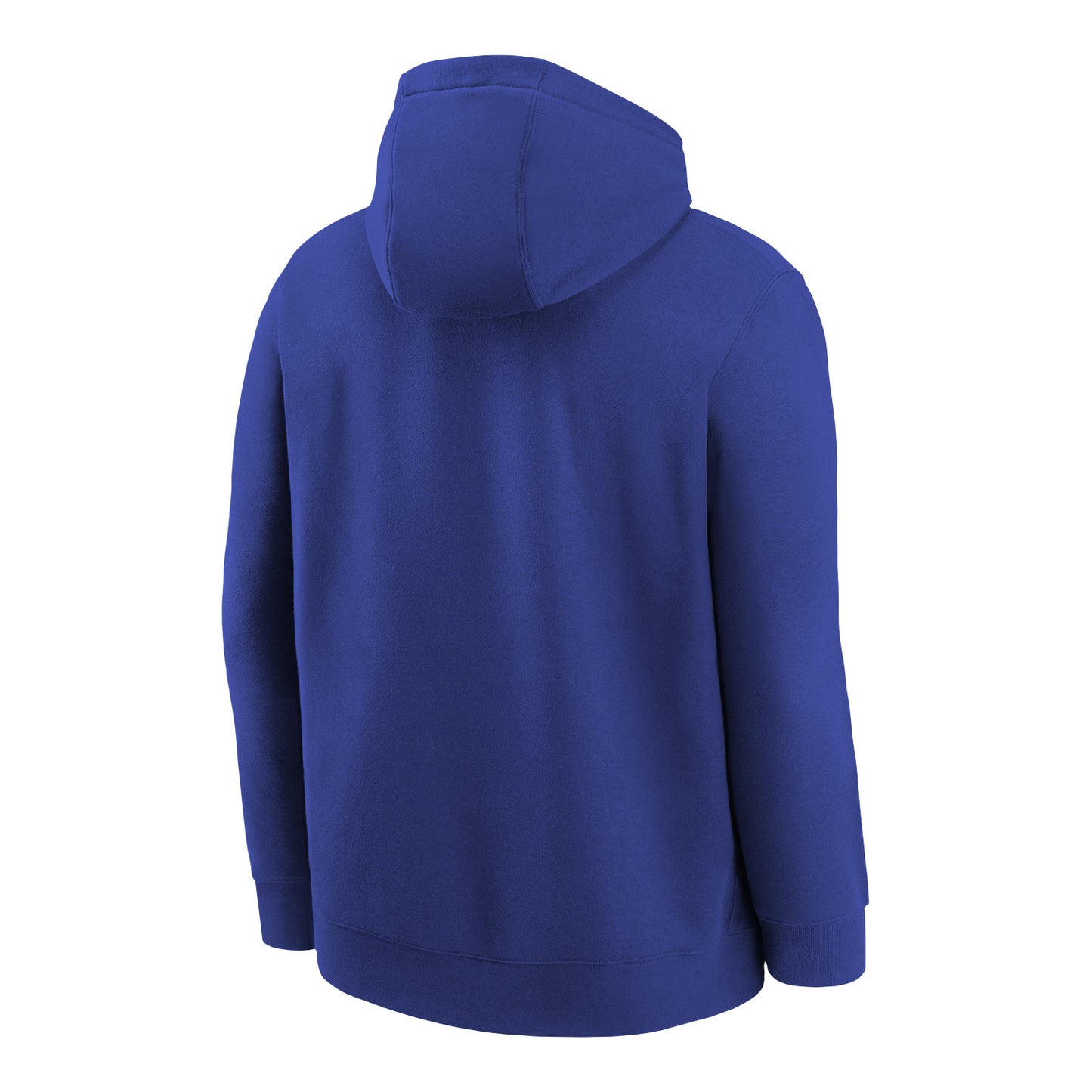 Youth Nike Icon Club Bills Hooded Sweatshirt In Blue - Back View