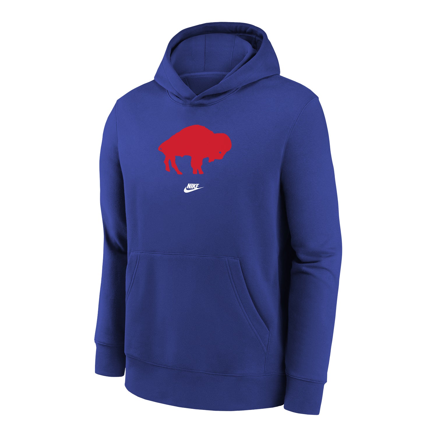 Buffalo Bills Nike Club Classic Youth Fleece Sweatshirt In Blue - Front View