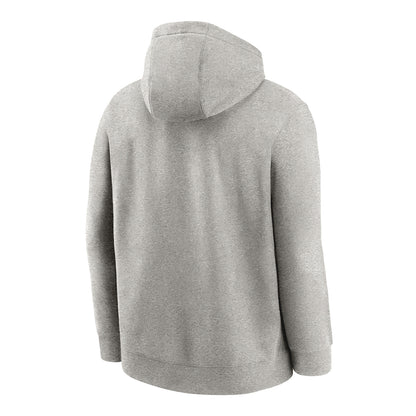 Buffalo Bills Youth "Shout" Pullover Hoodie In Grey - Back View