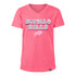 Girls Sequins Bills Pink T-Shirt In Pink - Front View
