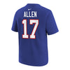 Youth Nike Josh Allen Name & Number T-Shirt