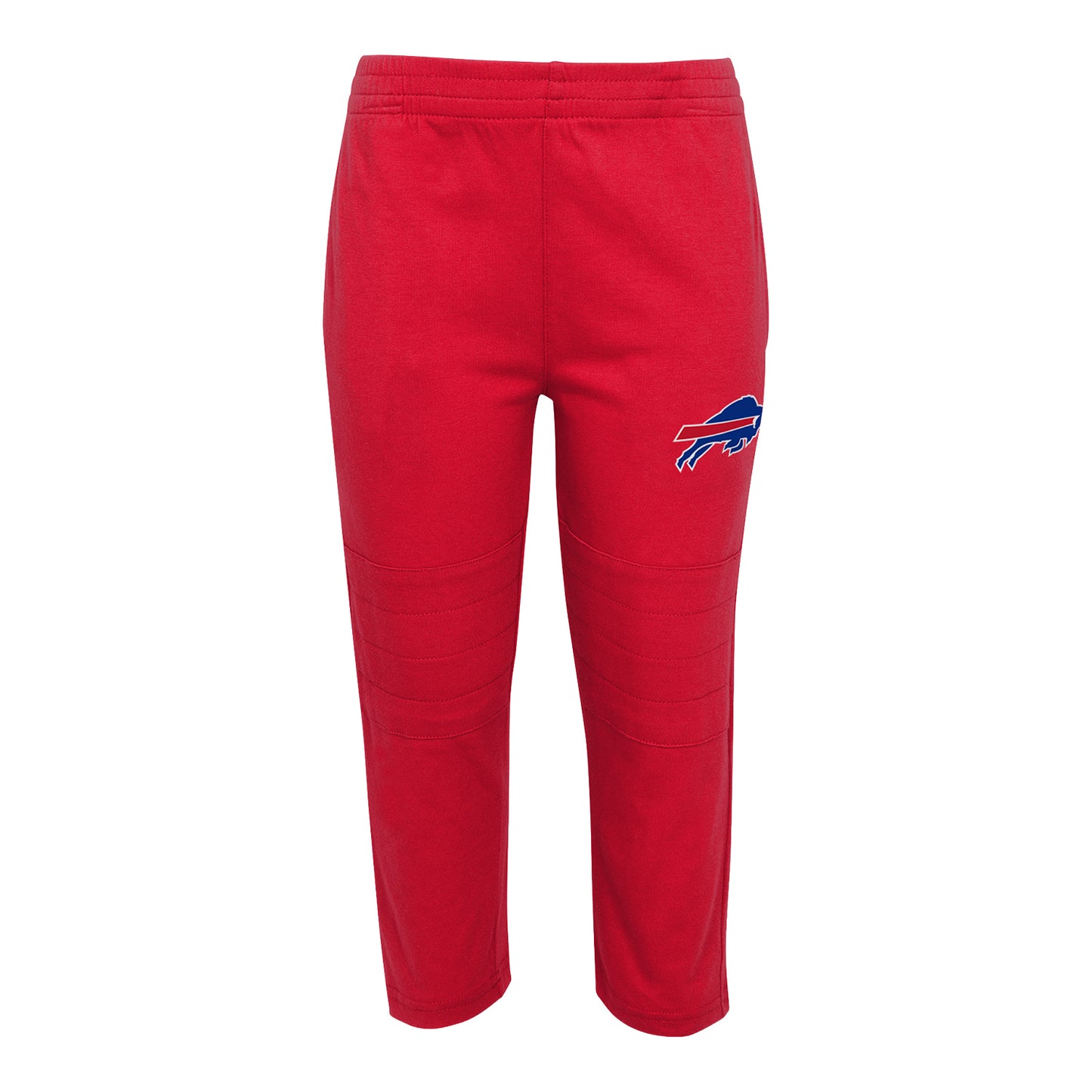 Buffalo Bills Juvenile Primary Logo Jersey Set In Red - Pants Front View