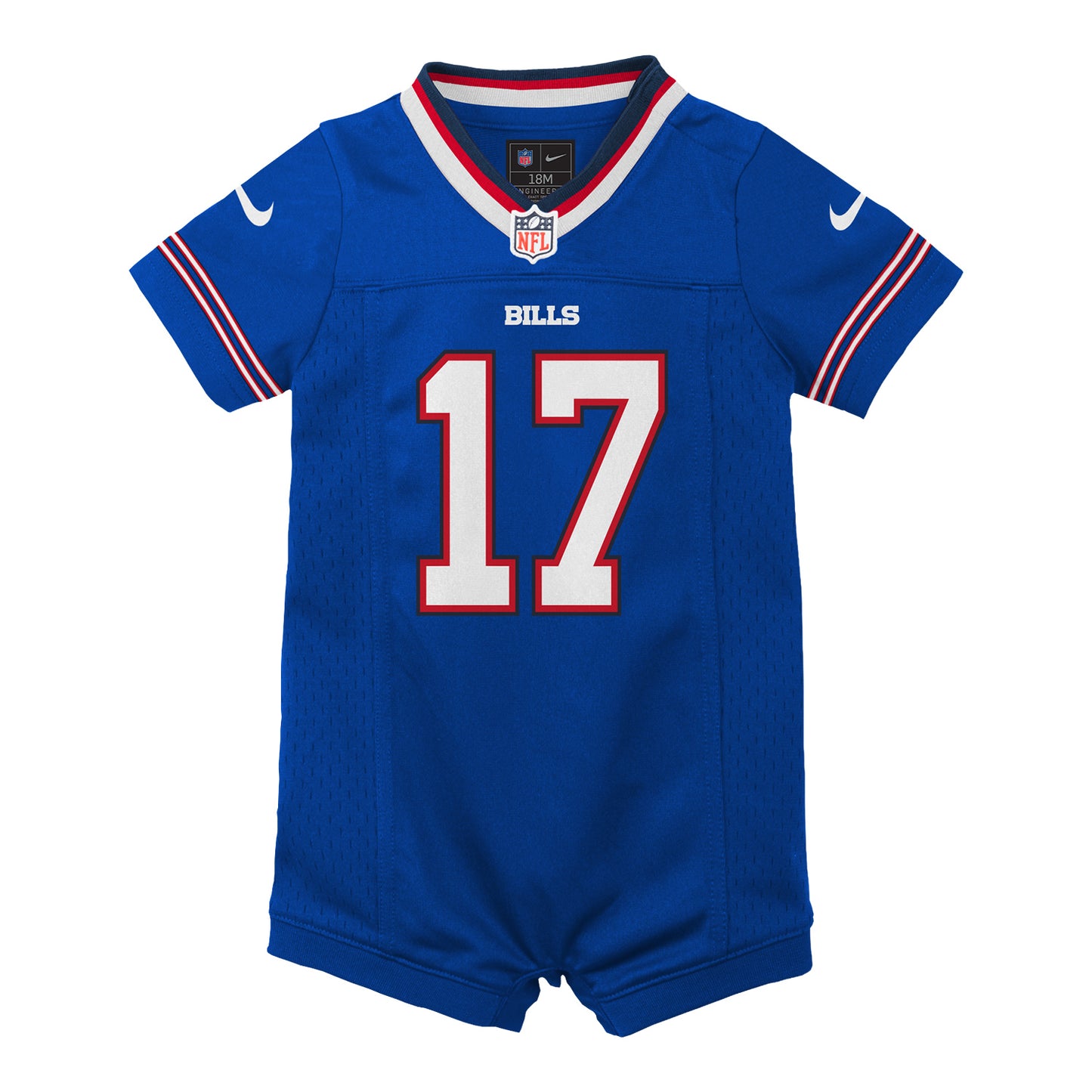 Infant Nike Game Home Josh Allen Jersey In Blue - Front View