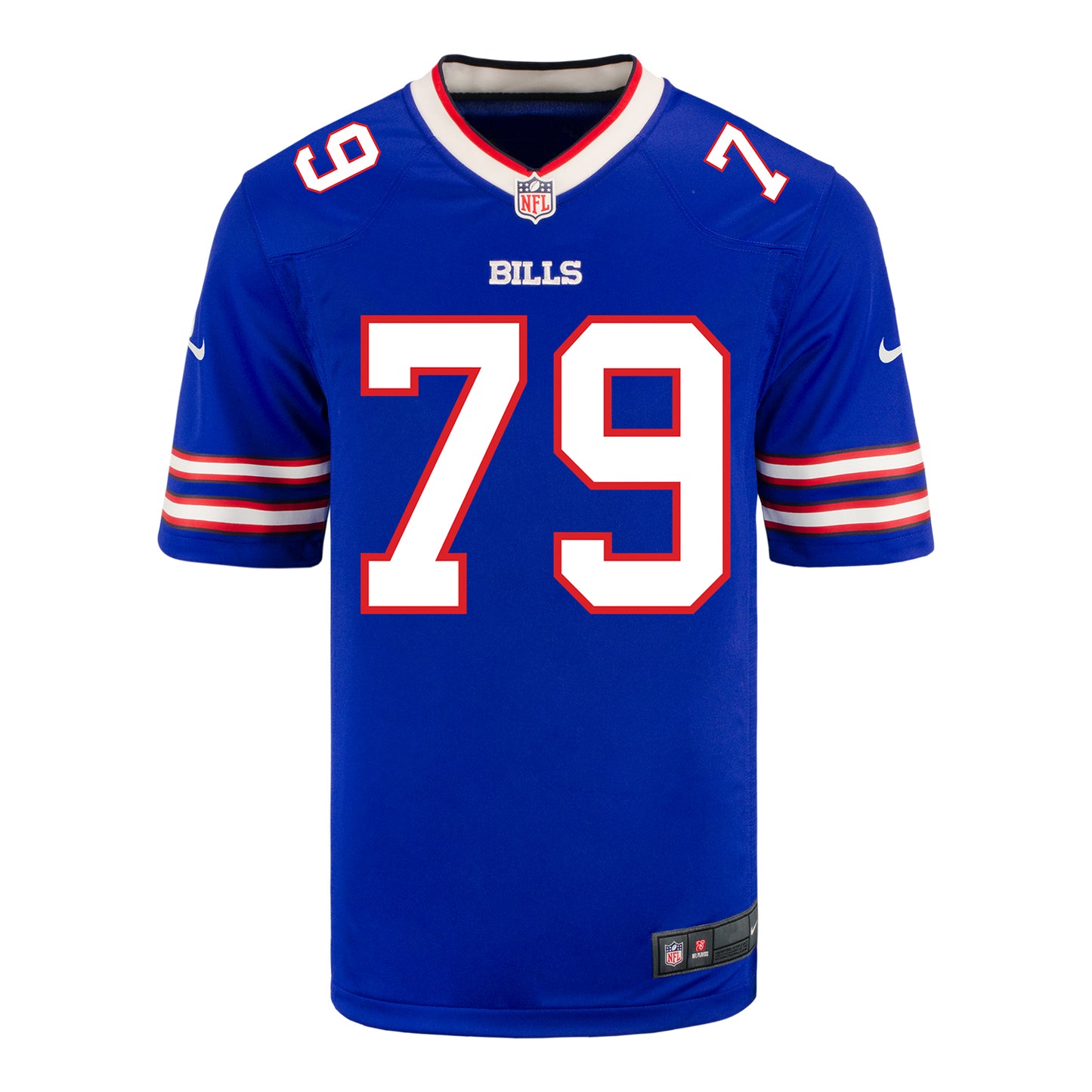 Nike Game Home Spencer Brown Jersey In Blue - Front View