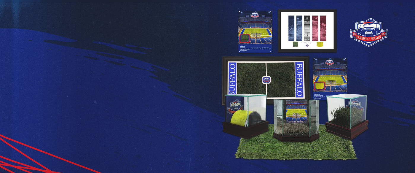 <p>Own authentic Highmark Stadium memorabilia and preserve a piece of Bills history. Pre-order today!</p>