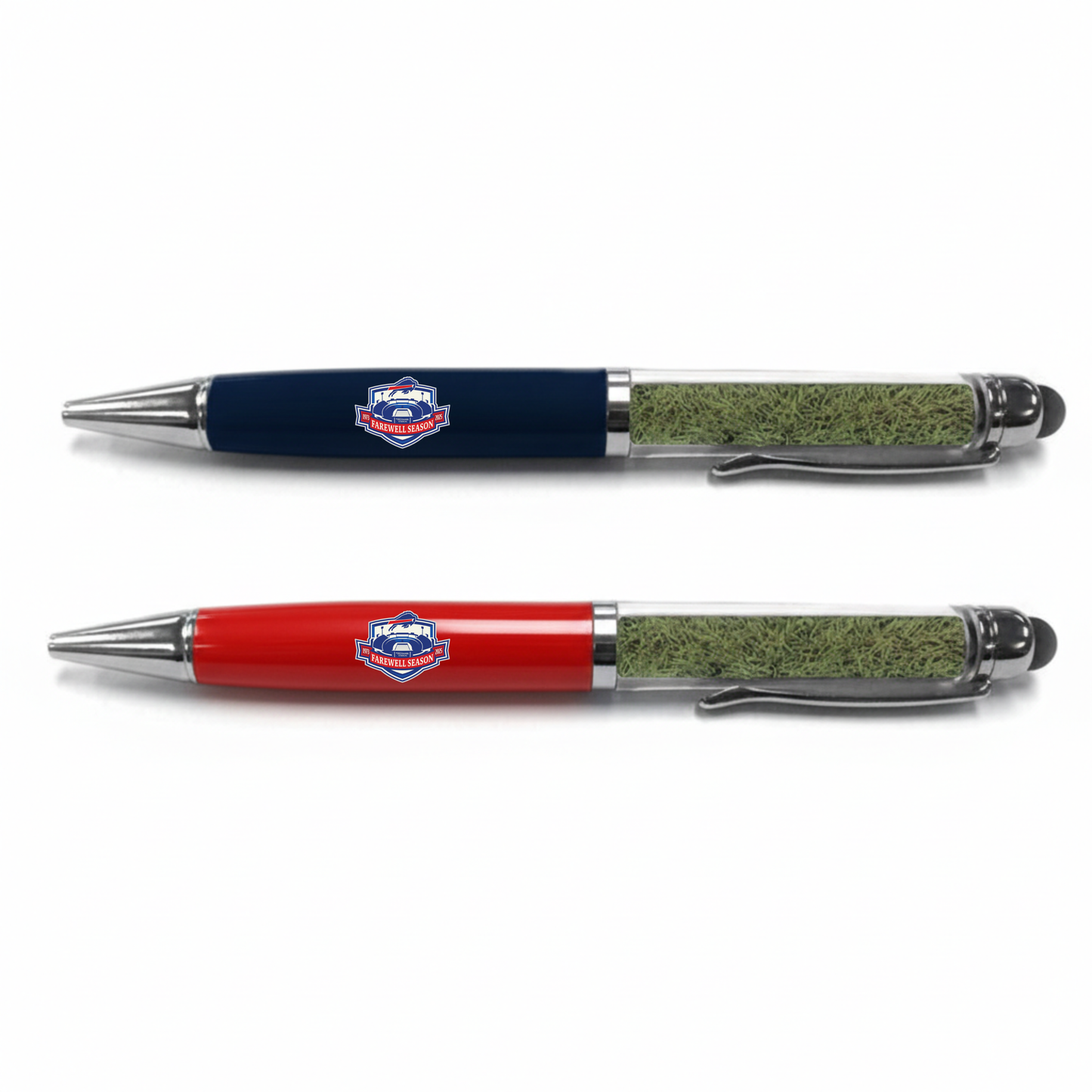 Buffalo Bills Highmark Stadium Season Ticket Member Authentic Turf 2-Pack Pen Set (Pre-Order)