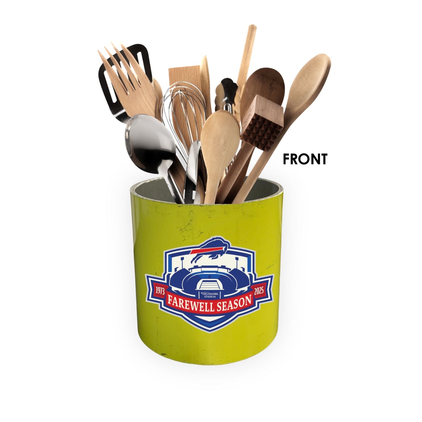 Buffalo Bills Highmark Stadium Season Ticket Member Authentic 8 Inch Goalpost Utensil Holder (Pre-Order)