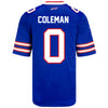 Nike Game Home Keon Coleman Jersey In Blue - Back View