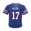 Infant Nike Game Home Josh Allen Jersey In Blue - Back View