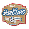 Buffalo Bills Fan Cave Sign - Front Left View