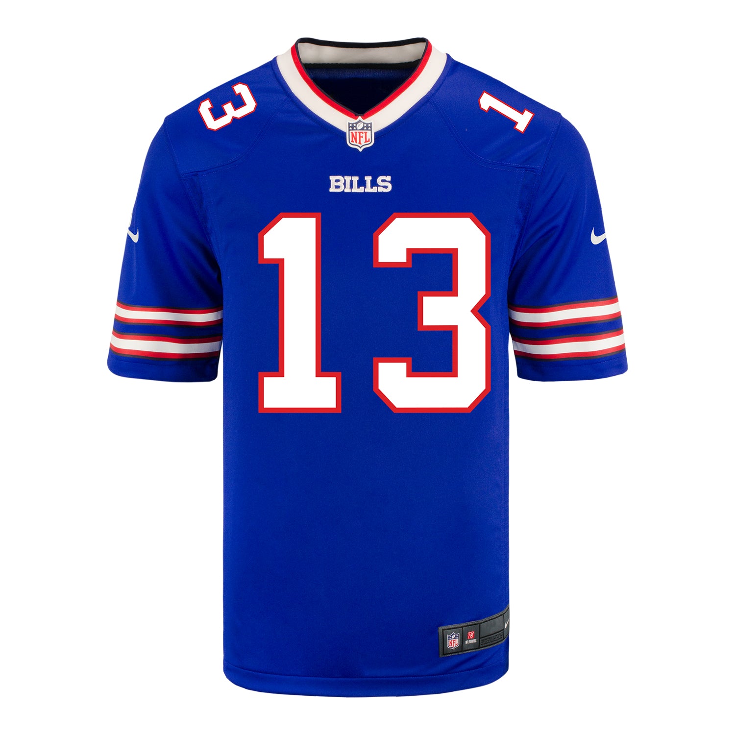 Nike Game Home Gabe Davis Jersey in Blue - Front View