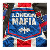 GIII Starter Bills Exclusive London Mafia Leather Jacket In Black, Blue & Red - Inside View