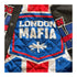 GIII Starter Bills Exclusive London Mafia Leather Jacket In Black, Blue & Red - Inside View