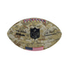 Wilson NFL Salute to Service Commemorative Edition Football in Camo - Front View