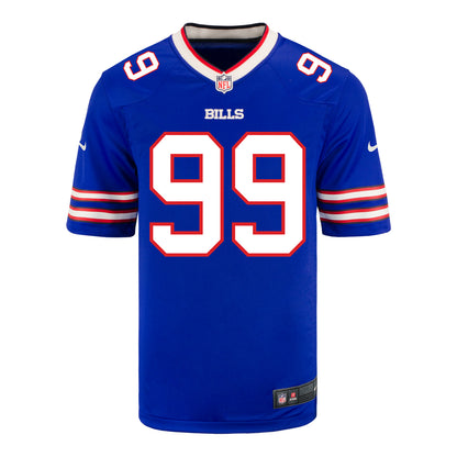 Nike Game Home Larry Ogunjobi Jersey In Blue - Front View