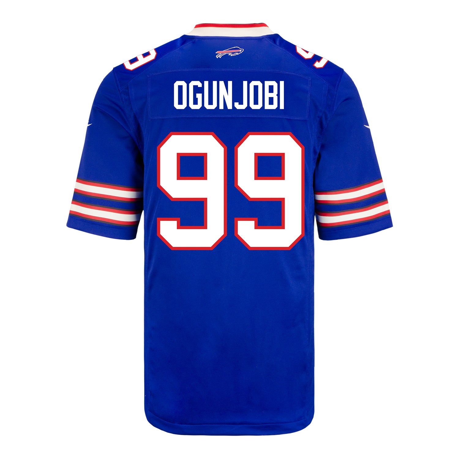 Nike Game Home Larry Ogunjobi Jersey In Blue - Back View