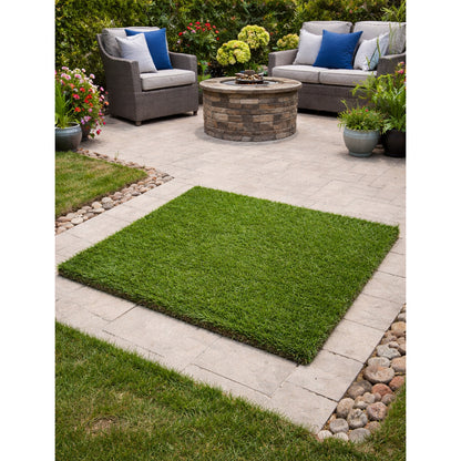 Buffalo Bills Highmark Stadium Authentic 6ft x 6ft Section of Turf In Green - Example Outdoor View
