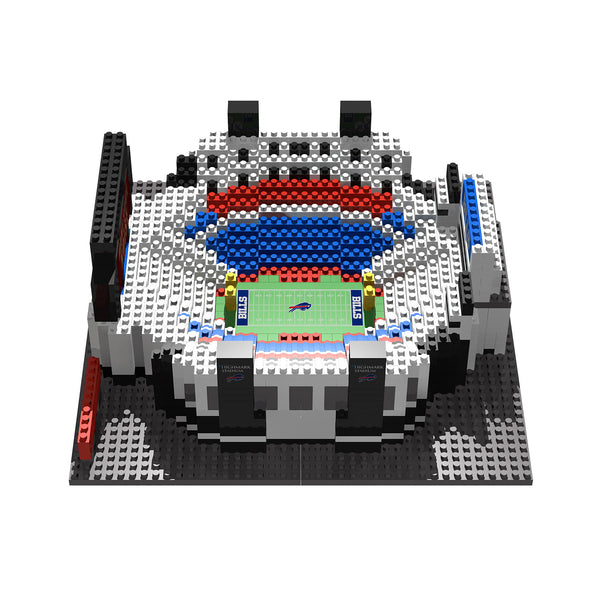 FOCO Bills 3D Mini Stadium in Multicolor - Side View