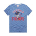 Homage Buffalo Bills Thurman Thomas T-Shirt In Blue - Front View