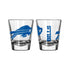 2 oz. Gameday Shot Glass - Front and Back View